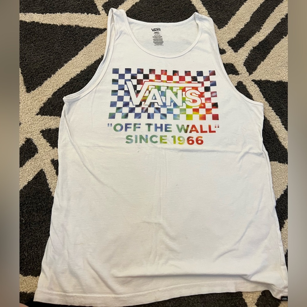 Vans men’s tank top. Size small